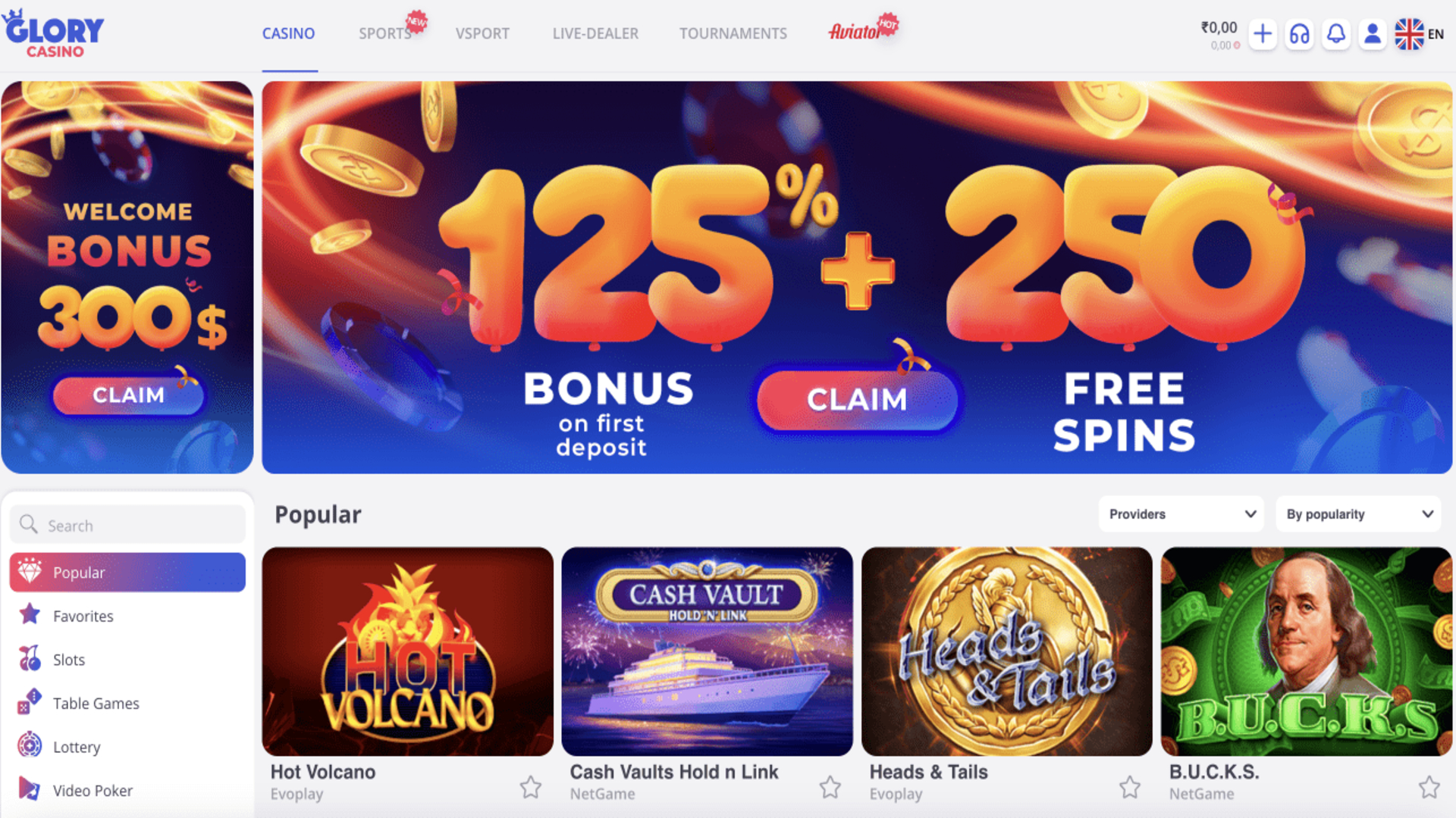 glory casino app